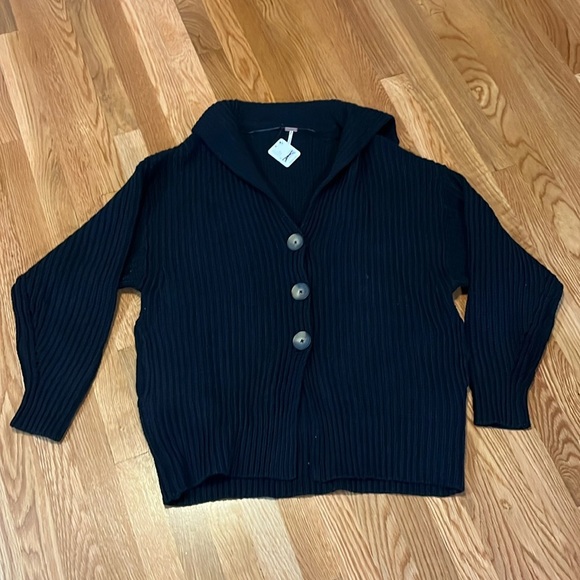 Free People Swim Too Deep Cardi Size Small NWT - Picture 4 of 15